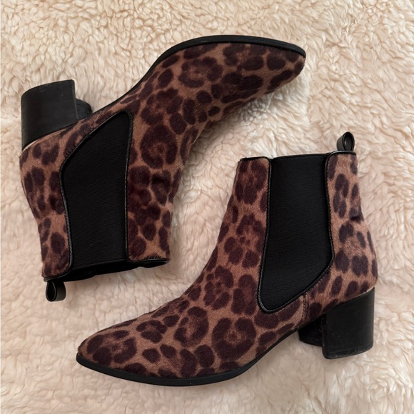 Nine West Shoes - Leopard ankle bootie